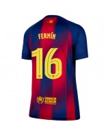Barcelona Fermin Lopez #16 Kotipaita Naisten 2025-26 Lyhythihainen